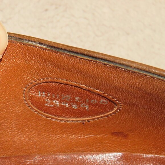 Ralph Lauren Purple Label x Edward Green Brown Antiqued Loafers 11.5 E main image 4